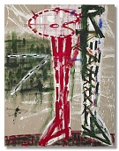 Solitér, 1997, 160x125 cm